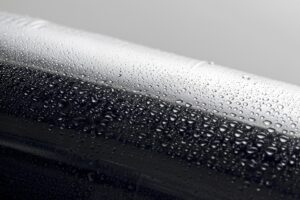 front-view-clear-water-drops-surface