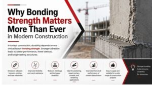 Why Bonding Strength Matters More Than Ever in Modern Construction?