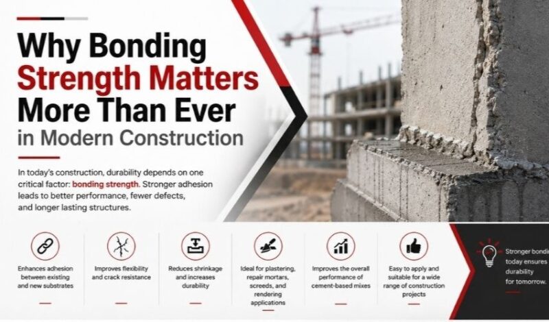 Why Bonding Strength Matters More Than Ever in Modern Construction?