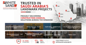 Trusted in Saudi Arabia's Landmark Projects: The Role of Construction Chemicals in Building Durable Infrastructure